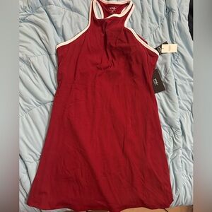 Abercrombie & Fitch YPB Active Rib High-Neck Mini Dress